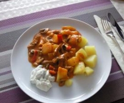 Gyrosgeschnetzeltes Attika 