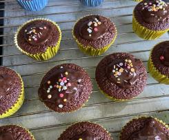 fluffige Schoko-Muffins