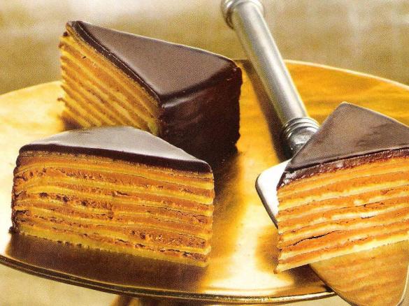 Schoko-Crepes-Törtchen