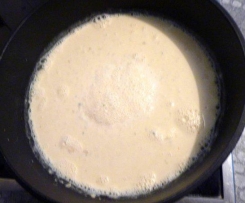 Frau Frankensteins Sahnesoße.......seeeehr lecker!!!