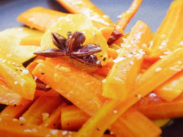 Orangen-Ingwer-Karotten Sous Vide