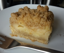 Apfelkuchen mit Streusel, vegan
