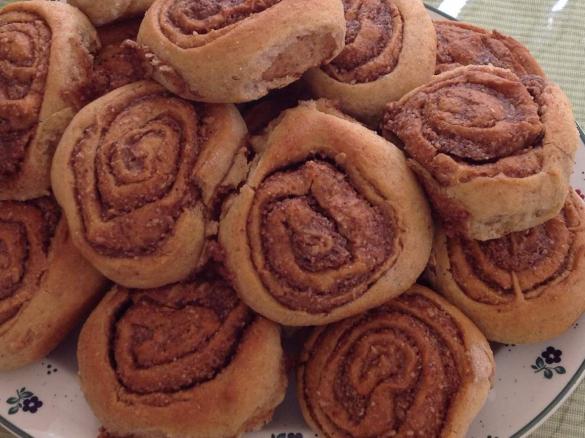 Schneckennudeln mit Vollkornmehl 