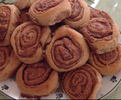 Schneckennudeln mit Vollkornmehl 