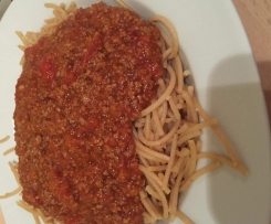 Bolognese *wahnsinnig lecker*