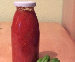 Pizza- / Tomatensoße auf Vorrat mit Xucker 