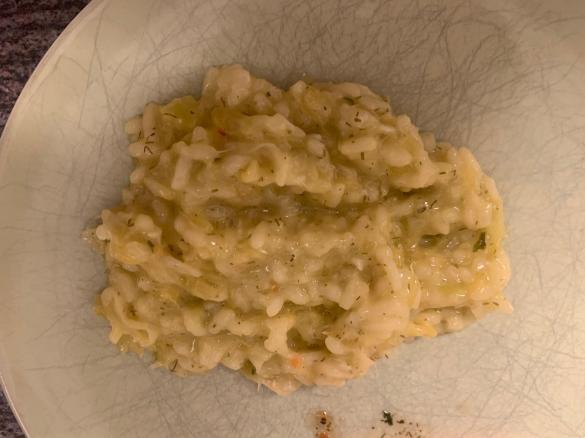 Safran - Orangen- Risotto