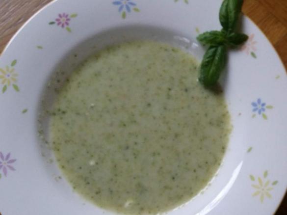 Brokkoliecremesuppe, vollwertig