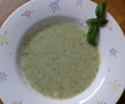 Brokkoliecremesuppe, vollwertig