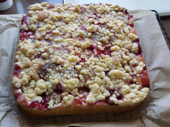 Zwetschgenkuchen mit Streusel
