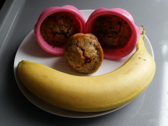 Bananen-Schoko-Muffins nach WW