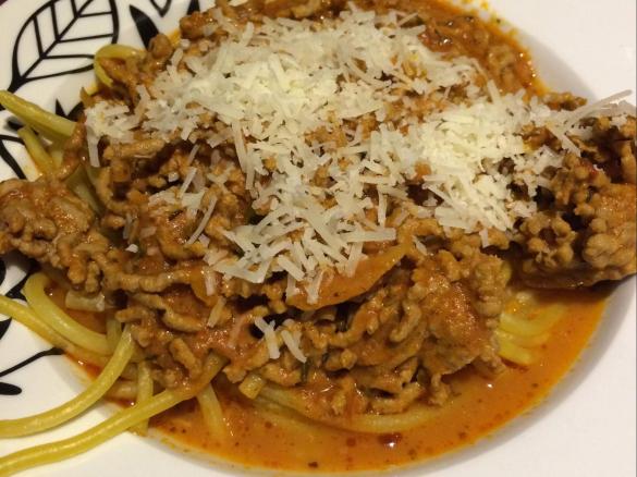 Bebby's Bolognese (all in one)