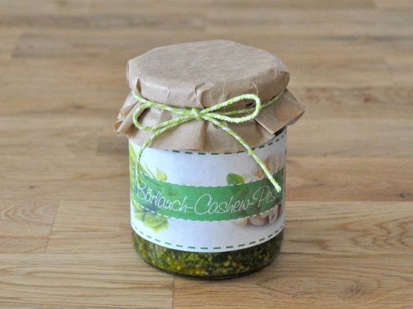 Bärlauch-Cashew-Pesto