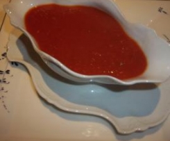 Low-Carb Tomatensoße .in Belgien Frittensoße ..von René .