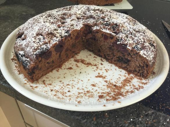 Schoko Kirsch Kuchen - WW REZEPT.  Light Version.  Genuss ohne Reue