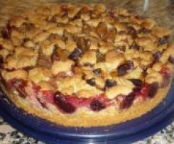 Oma Rosas Zwetschgenkuchen mit Streuseln