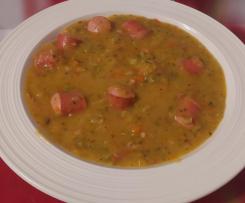 Deftige Erbsensuppe
