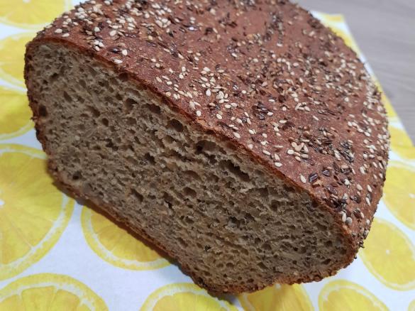 Kleine Chia-Powerkruste