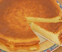 Käsekuchen ohne Boden
