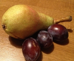 Birnen-Pflaumen-Püree ab dem 7. Monat