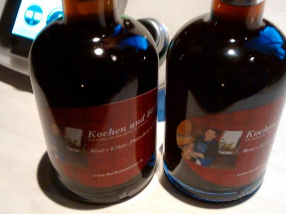 René s-Kaffee-Likör von den Ardennen...