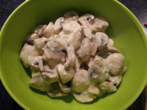 Champignons wie auf der Kirmes - Champignonpfanne