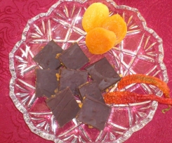 Chili Schokolade mit Aprikosen