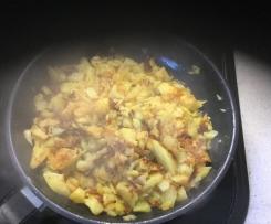 Bratkartoffeln, schnell.