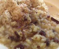 5 Elemente Frühstück - Hirse mit Apfel