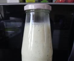 Joghurtdressing auf Vorrat