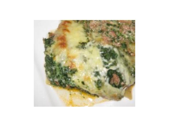 Hack-Spinat-Auflauf