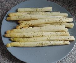 Spargel mit Bärlauch und Butter