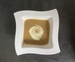 Kastaniensuppe bzw. Maronensuppe