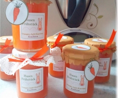 Variation von Hasenfrühstück-eine Osterkonfitüre