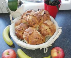 Schnelle Dinkelbrötchen mit Nuss