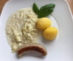 Spitzkohl mit Kartoffeln