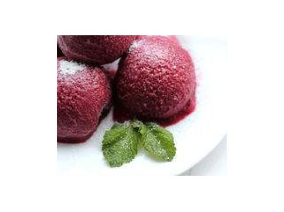 Beerensorbet