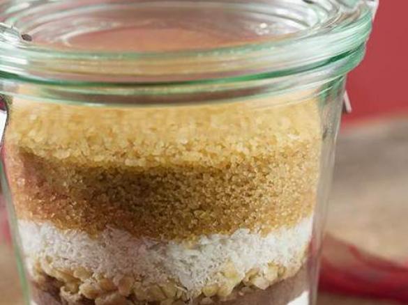 Mandel-Kokos-Plätzchen                                    als Backmischung