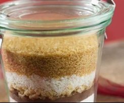 Mandel-Kokos-Plätzchen                                    als Backmischung