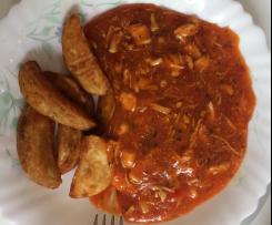 Puten-Schaschliktopf