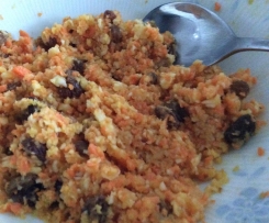 Sellerie Möhren Salat (vegan)