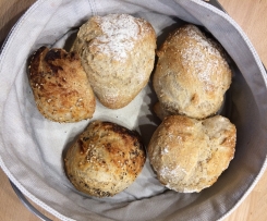 Dinkelbürli mit 6 Korn-Mischung