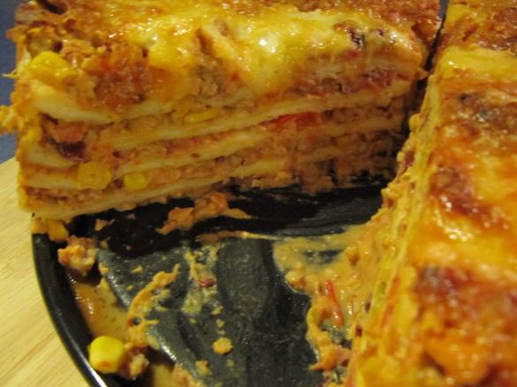 Mexikanische Lasagne