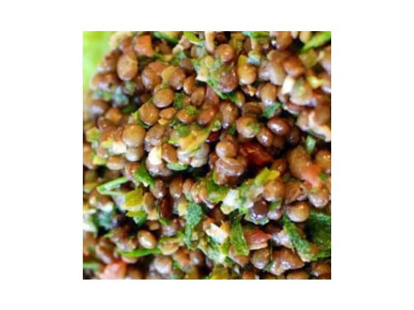 Puy - Salade originale de France ( Französischer Linsensalat aus der Auvergne)