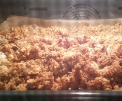 Knusper Müsli, low carb, glutenfrei, fructosearm