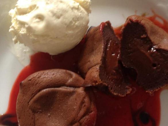 Schokomuffin oder Schokotraum trifft kalte Versuchung