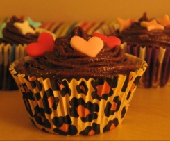 Schokoladen-Cupcakes