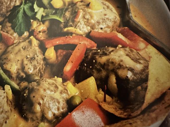 Hackbällchen „Mexicana“