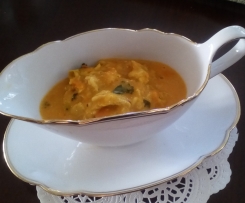 Variation Curry Geschnetzeltes