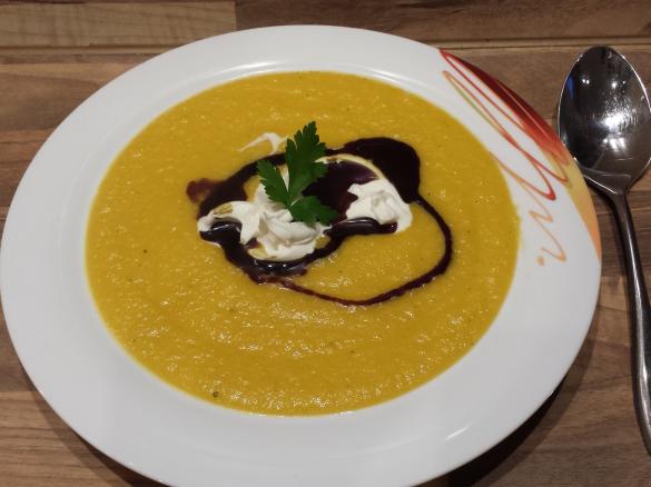 süsse Kürbissuppe